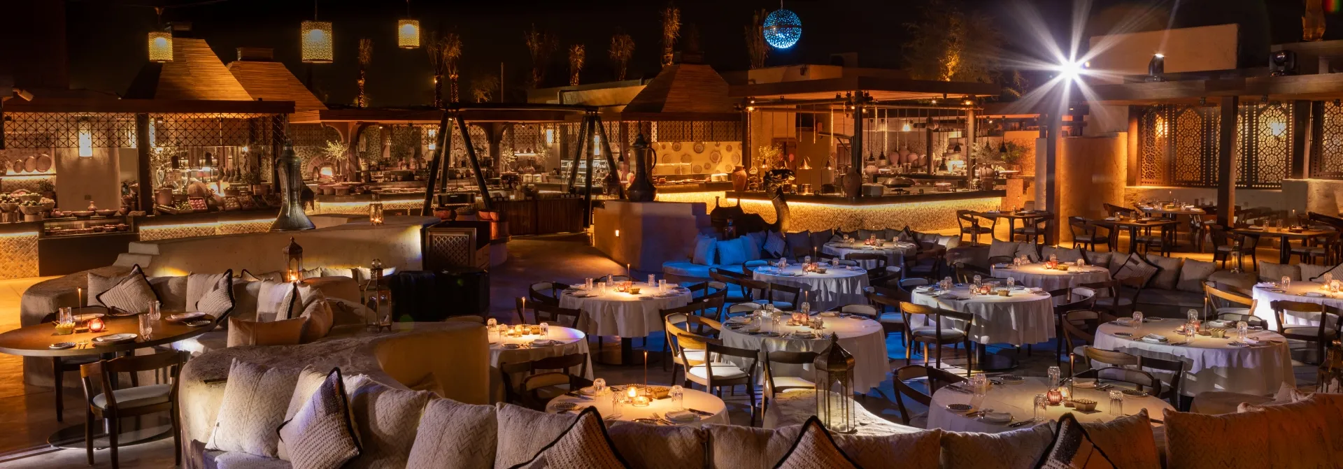 Al Hadheerah traditional setup Top Restaurants in Dubai