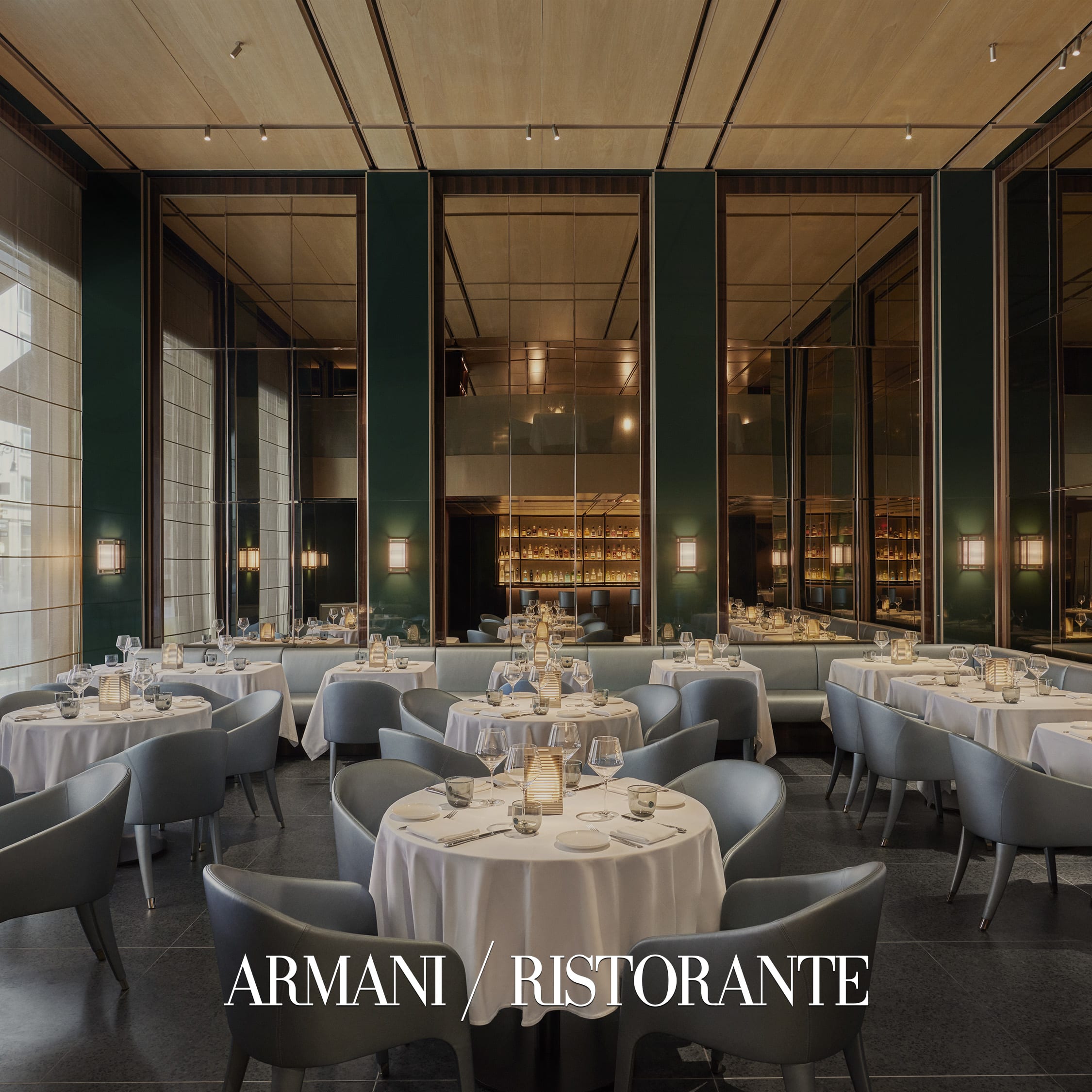 Elegant dining setup at Armani/Ristorante Top Restaurants in Dubai