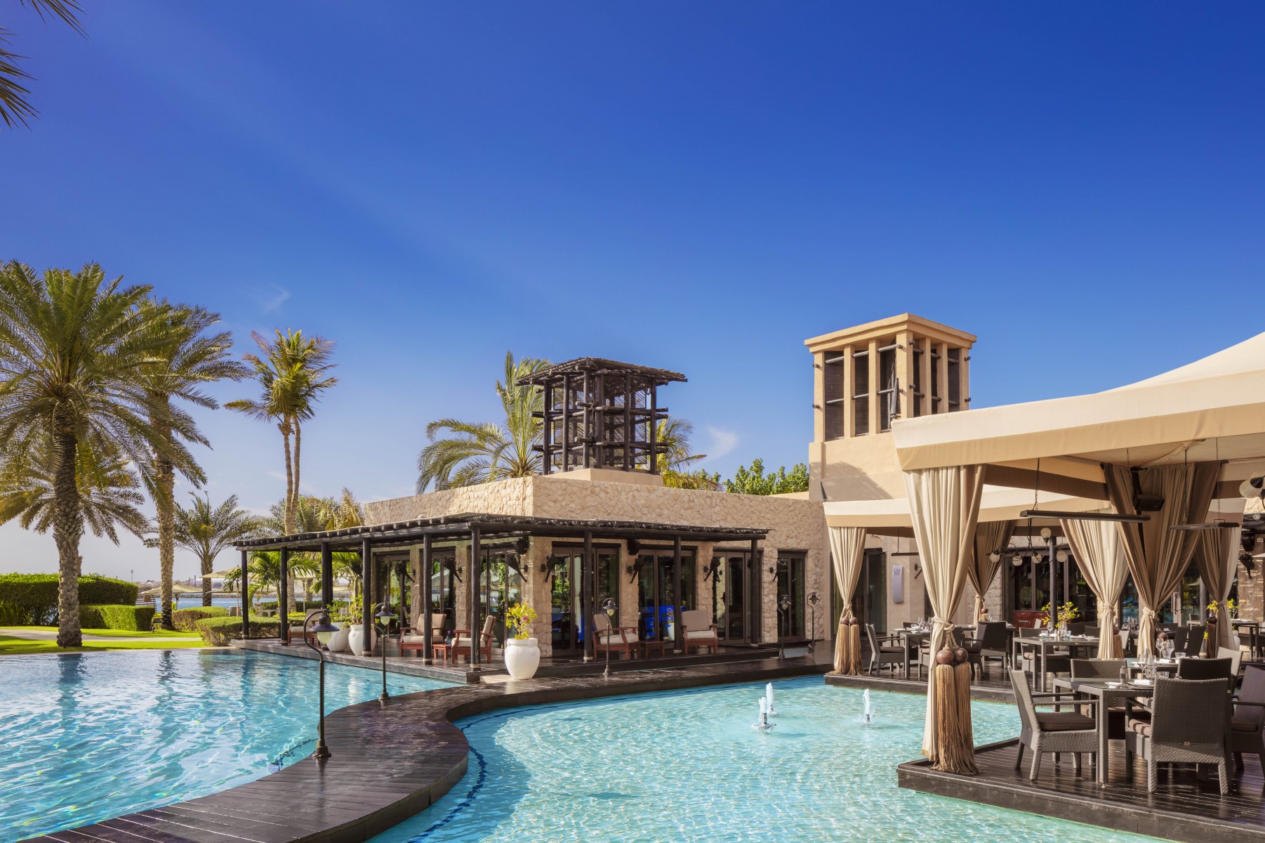 Gourmet dessert at Eauzone Top Restaurants in Dubai