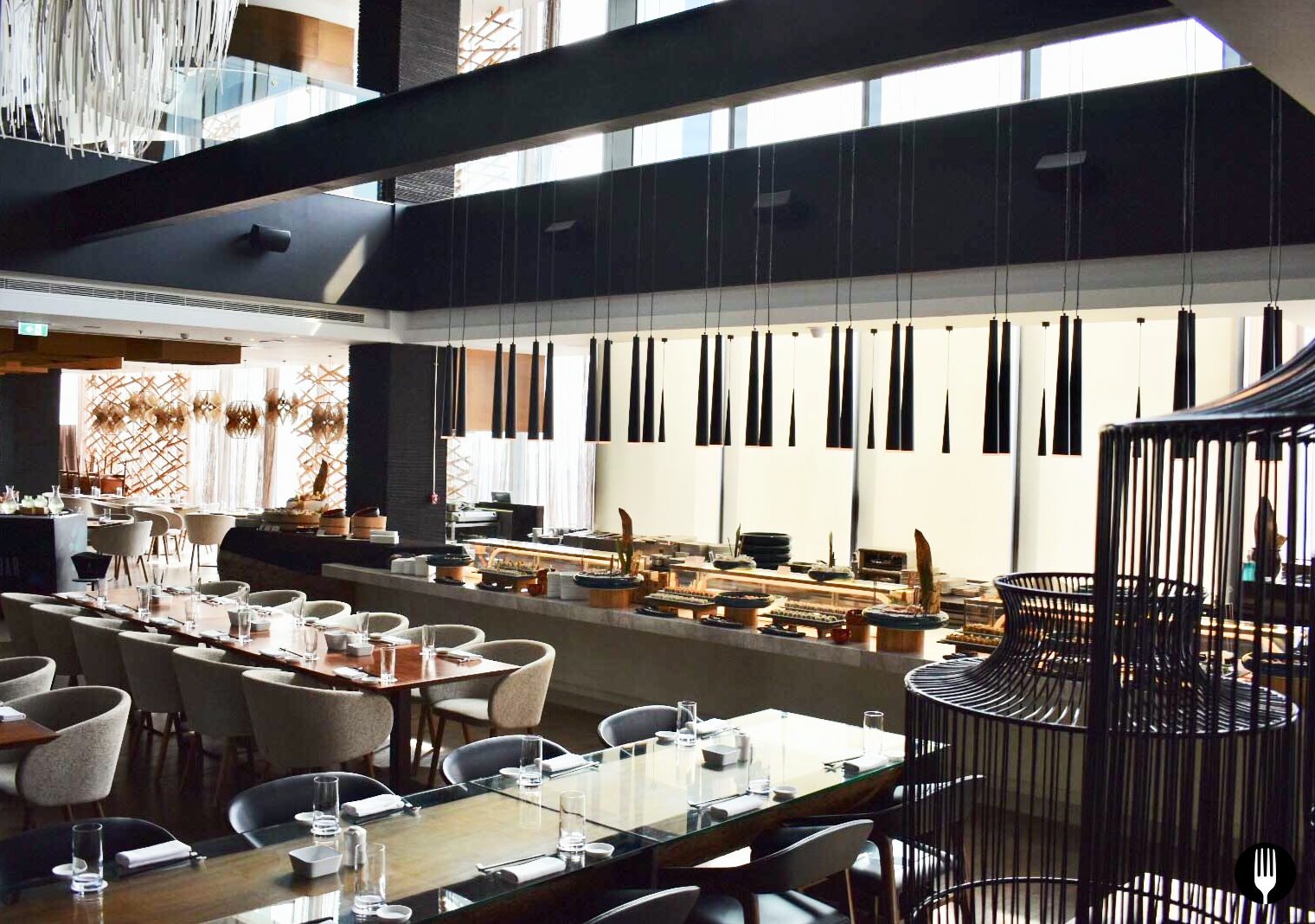 Chef Morimoto preparing sushi Top Restaurants in Dubai