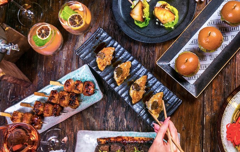 Robata Grill Dishes at Ramusake Top Restaurants in Dubai