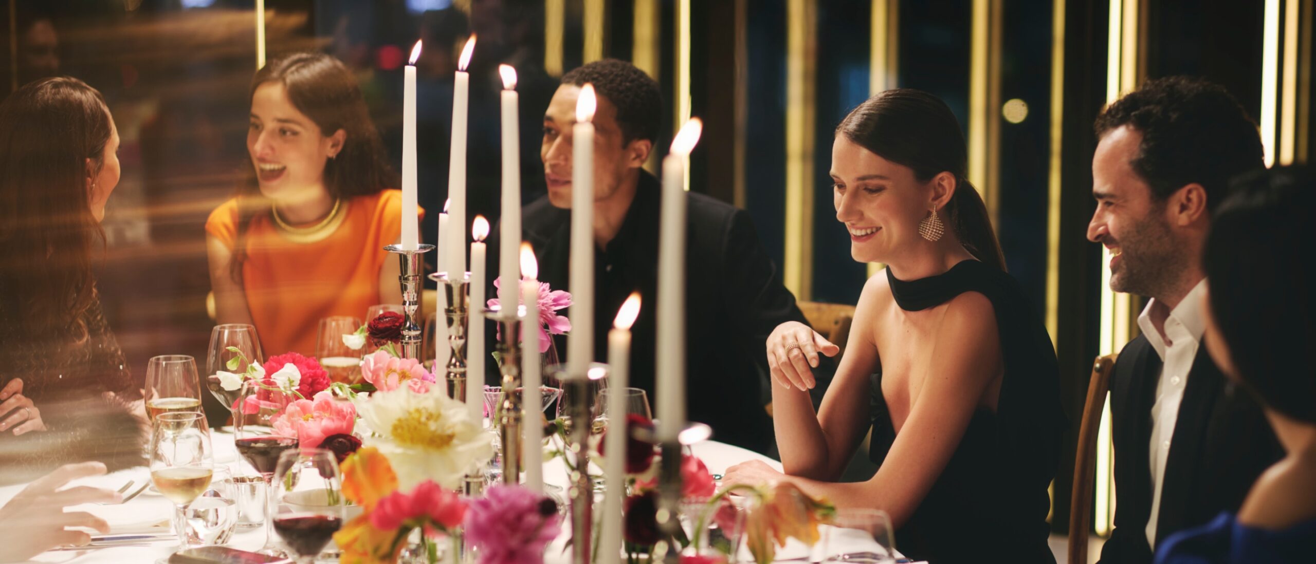 Elegant dining setup at Scape Restaurant Top Restaurants in Dubai