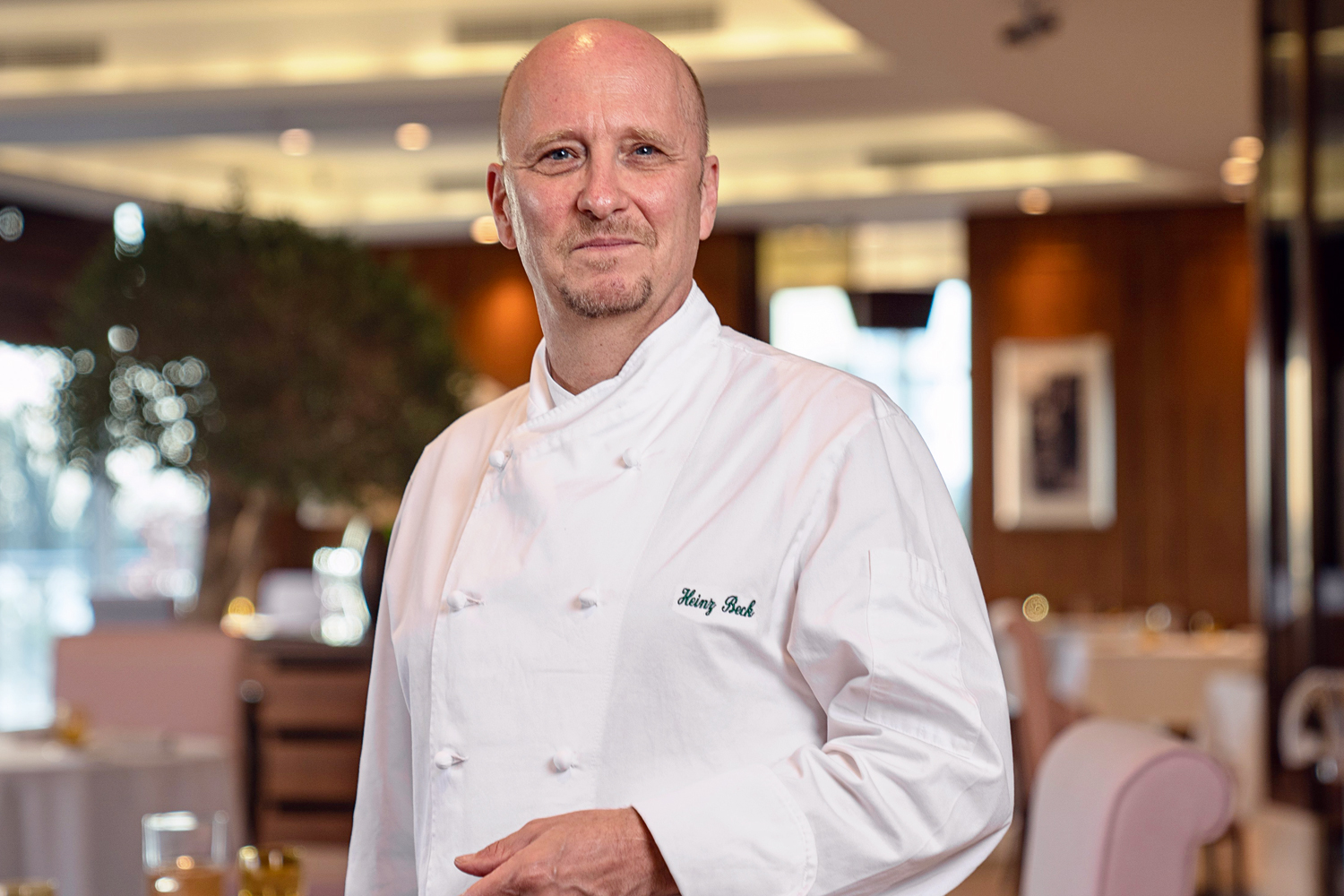 Chef Heinz Beck at work in Social by Heinz Beck Top Restaurants in Dubai