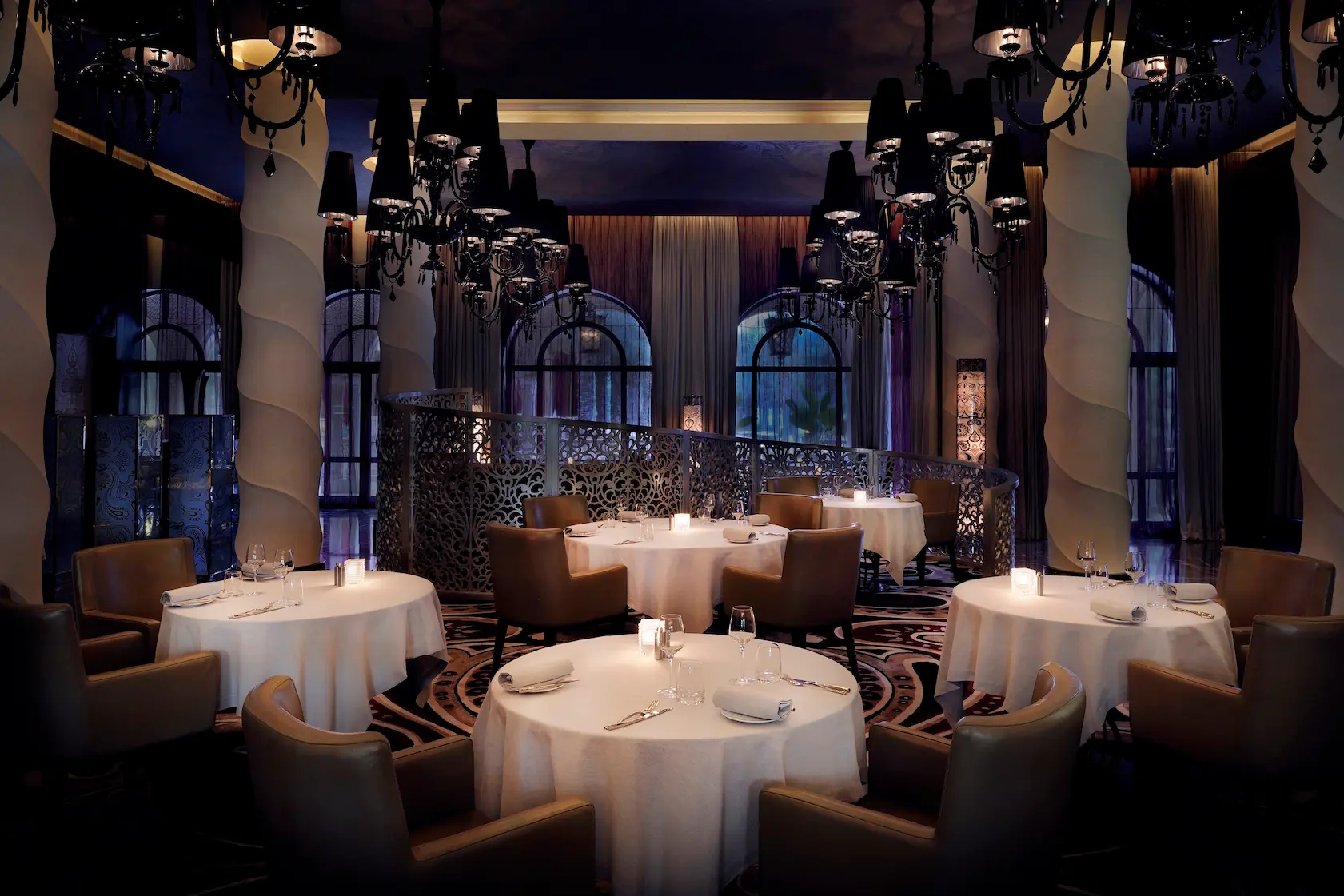 Chef Yannick Alléno presenting a dish Top Restaurants in Dubai